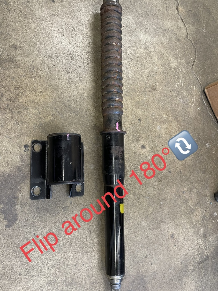 510 steering column shortening length HowTo Ratsun Forums