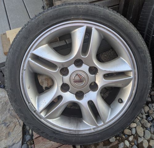 More information about "Lexus 6 lug 6x5.5 17" wheels for sale..$100.00...that's it"