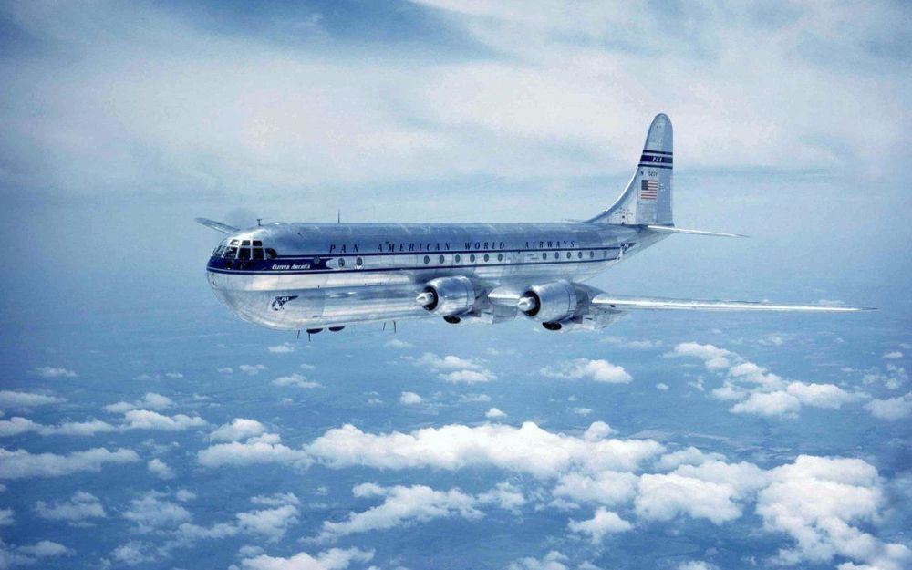 B-377 Boeing Stratocruiser epitomizes luxury in the skies for Pan American World Airways (3).jpg