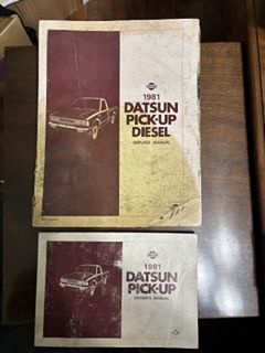 More information about "1981 Datsun 720 Owner Manual and PU Diesel Service Manual"